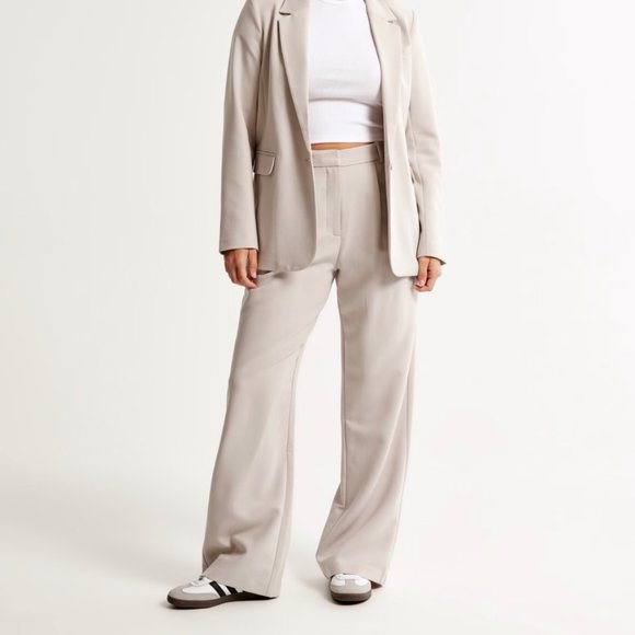 Abercrombie & Fitch Pants - Final Sale! Abercrombie & Fitch wide leg pants high waist beige sz 32 US 12